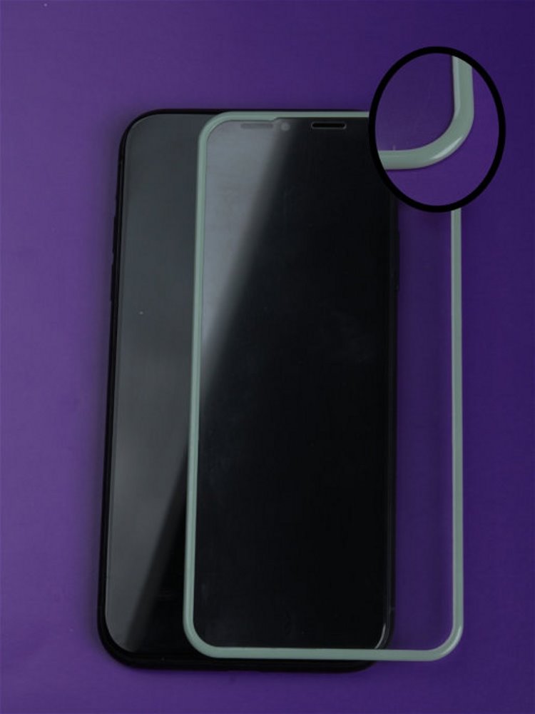 Защита дисплея_Realme-- C25 * C25S * Narzo 30 A_2.158_стекло_Glass PRO_FULL GLUE_светящееся_белое_те