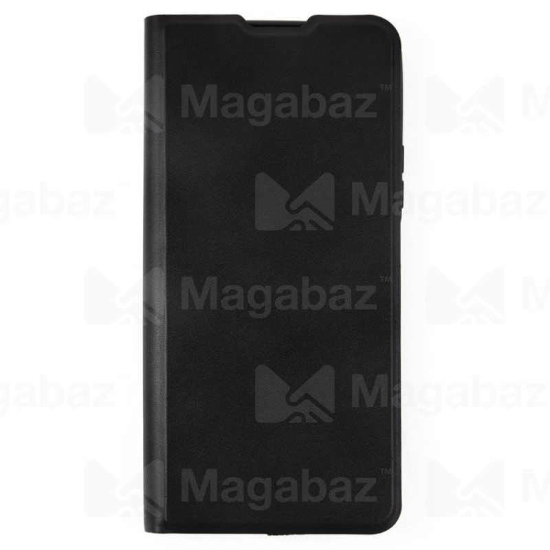Чехол-книжка для_Samsung-- A03S_1.343_Red Line_Ibox_на магнитах_черный