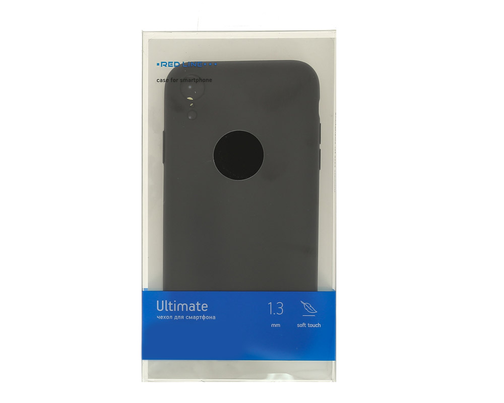 Накладка для_Realme-- C21Y_1.180_TPU Red Line_Ultimate_черный
