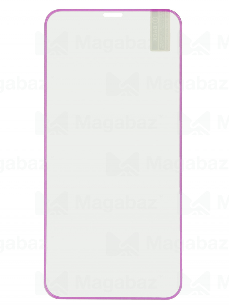 Защита дисплея_Apple-- iPhone 14 Plus_2.158_стекло_Glass PRO_FULL GLUE_светящееся_фиолетовое_тех.пак