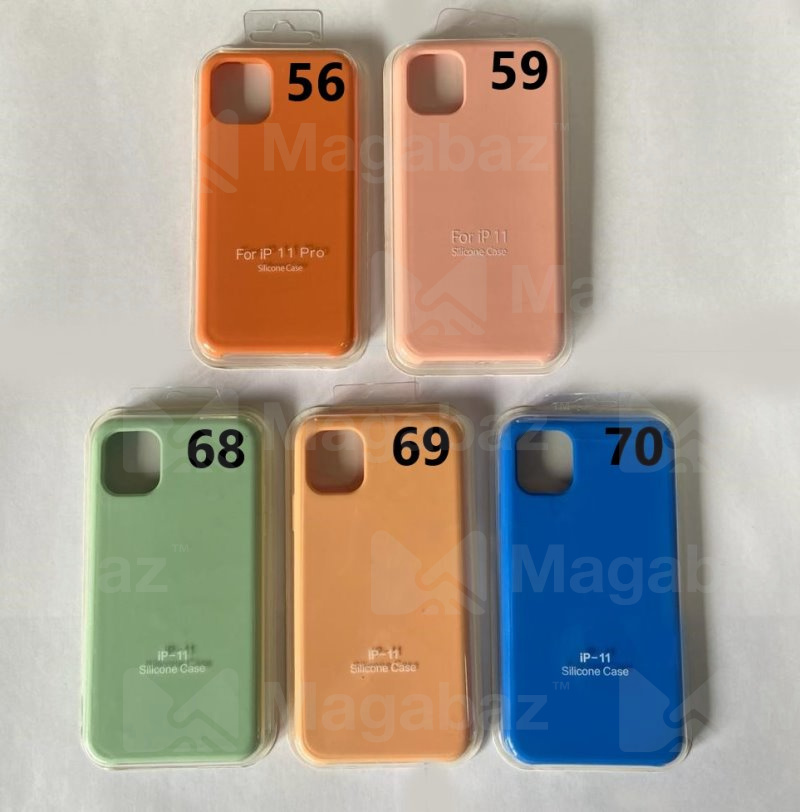 Накладка для_Apple-- iPhone 5 * 5s * SE_1.102_Silicone Case_без логотипа_синий_70
