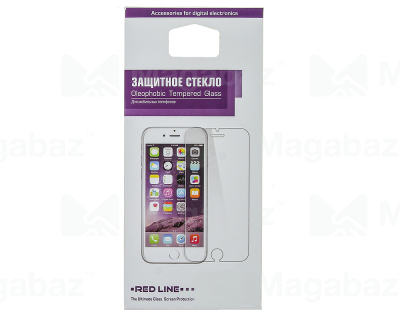 Защита дисплея_Apple-- iPhone 13 * 13 PRO_2.045_стекло_Red Line_0.33mm