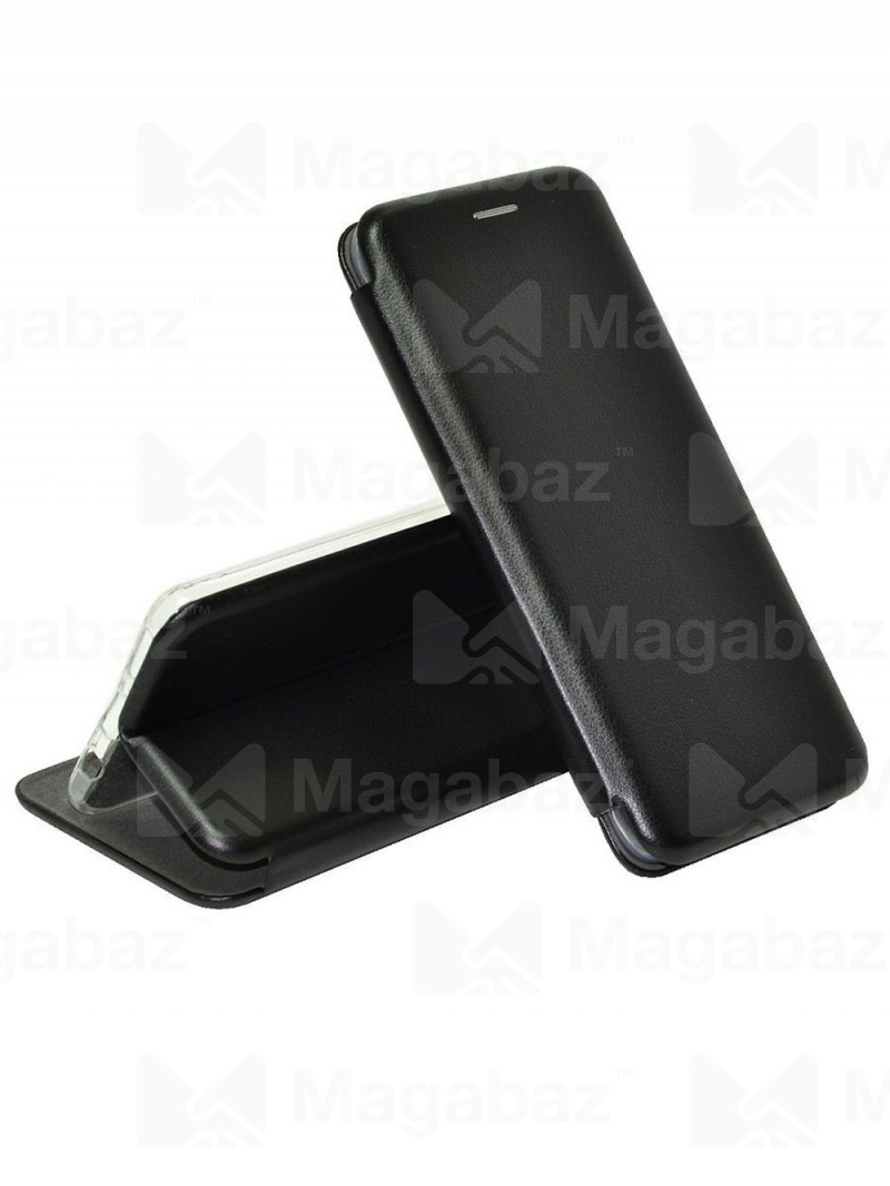 Чехол-книжка для_Huawei-- Honor 9S * Y5p (2020)_1.345_Fashion Case_на магнитах_с визитницей_черный_т