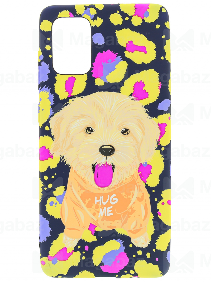 Накладка для_Samsung-- A71_1.095_Luxo_мультяшки_J79_пёсик HUG ME