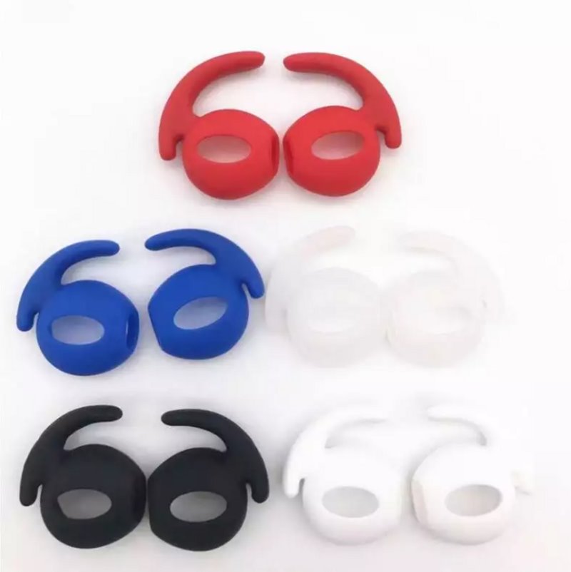 Насадка внутриканальная для наушников формата Air Pods_No Name_Вид №1_белое-светло_тех.пак.