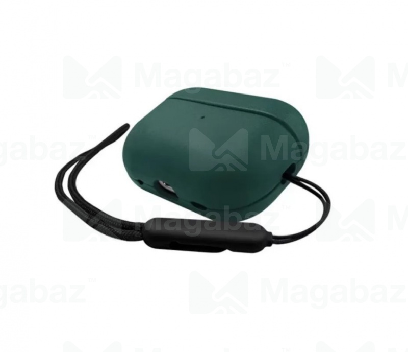 Чехол для наушников_1.059_Apple-- AirPods 3_Kzdoo * K-Doo_Luxcraft_PC + PU leather_green