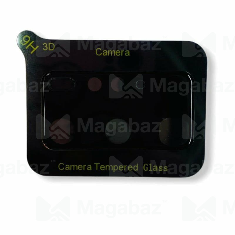 Защитное стекло для КАМЕРЫ_Xiaomi-- Red Mi Note 9 * Red Mi 10X_2.280_Glass PRO GLUE_чёрное_тех.пак._