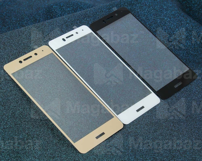 Защита дисплея_Nokia-- 6.2 (2019) * 7.2 (2019)_2.135_стекло_Glass PRO_Full Screen_черное_тех.пак._(к