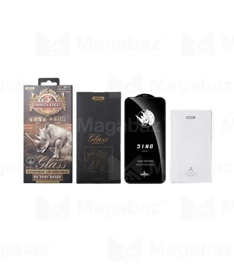 Защита дисплея_Apple-- iPhone 13 PRO Max_2.154_стекло_Remax_GL-56_МАТОВОЕ_Full Screen_черное_ПОЛНЫЙ 