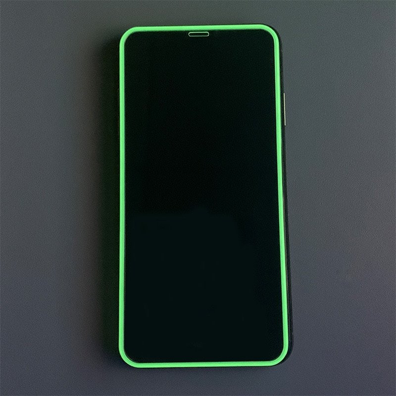 Защита дисплея_Realme-- C25 * C25S * Narzo 30 A_2.158_стекло_Glass PRO_FULL GLUE_светящееся_белое_те