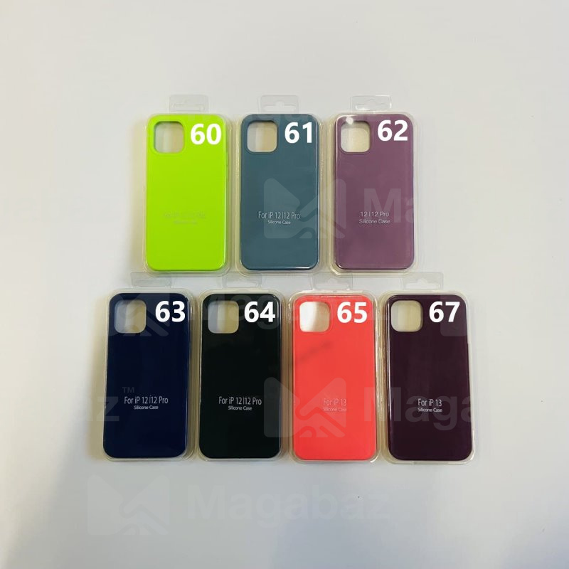Накладка для_Apple-- iPhone 13_1.102_Silicone Case_без логотипа_Full_красный-темно_67