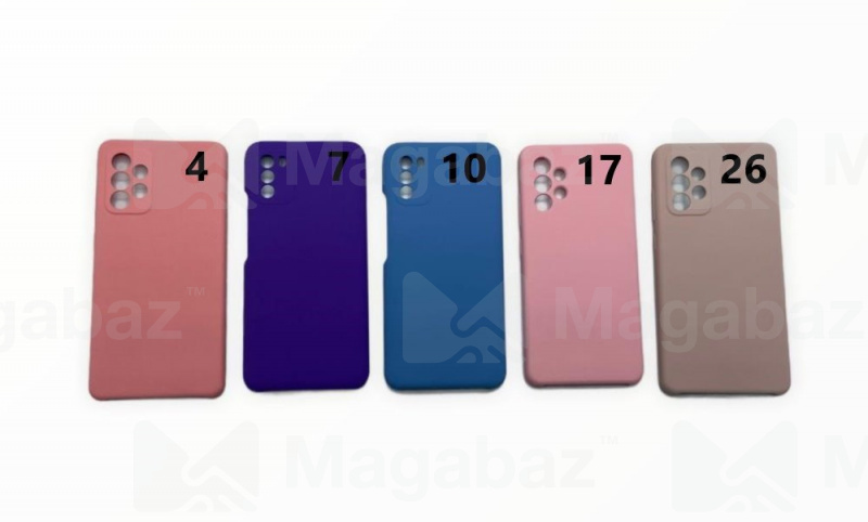 Накладка для_Samsung-- A52 * A52S_1.105_Silicon Cover_без логотипа_голубой_10