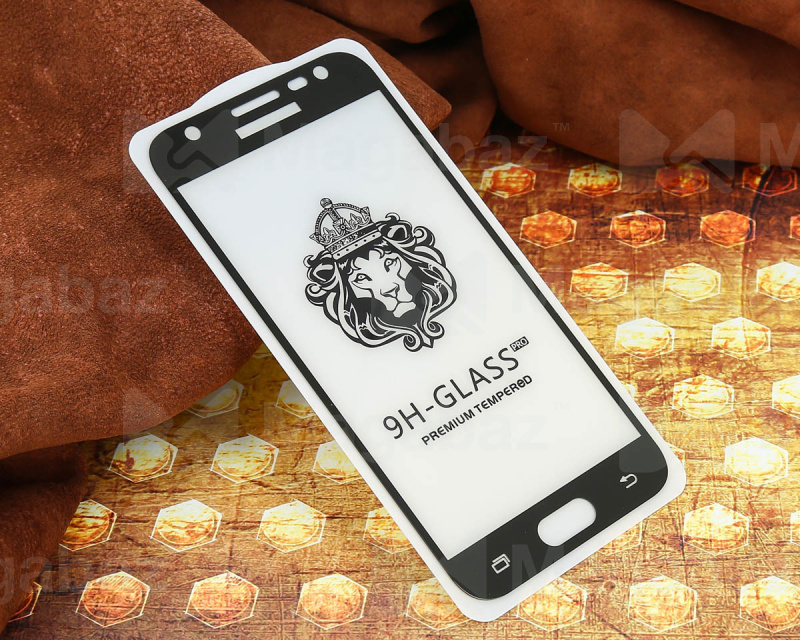 Защита дисплея_Realme-- Narzo 50i Prime_2.165_стекло_Glass PRO_FULL GLUE_Premium_черное_тех.пак._(кр